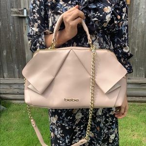 BEBE light pink bag